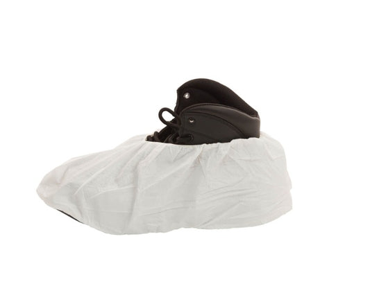 International Enviroguard MicroGuard CE clean-processed microporous shoe cover with non-skid sole