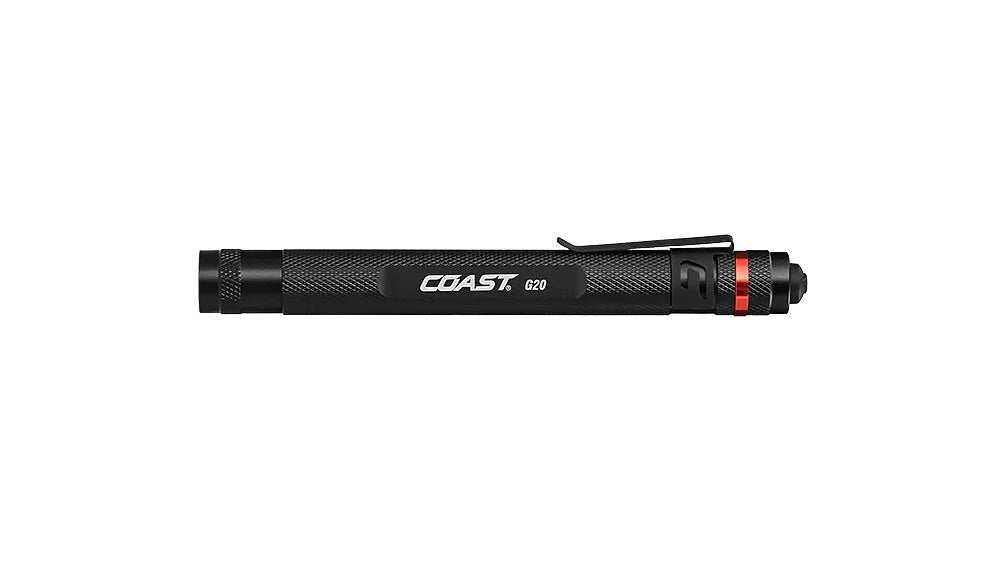 Coast G20 Inspection Beam LED Penlight - Professional 54 Lumen Flashlight with 11 Hour Runtime - Hollis Supply