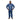 Navy Blue Polypropylene Coverall - Professional Disposable Protection (Case of 25/cs) | Style N2012