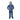 Blue Polypropylene Coverall with Hood & Boot - Professional Disposable Protection (Case of 25/cs) | Style N2019
