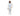 Person wearing a white coverall with blue accents on a white background